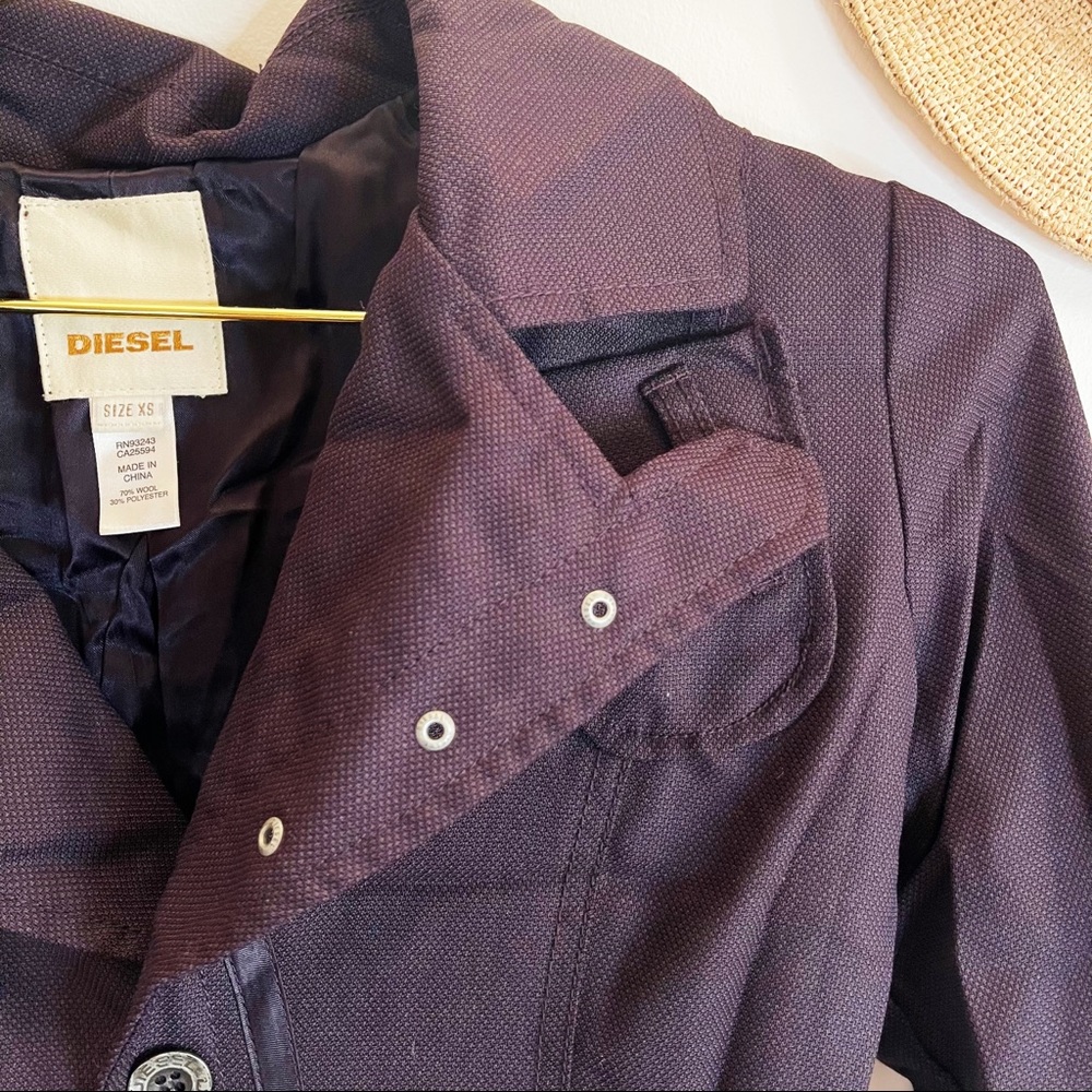 Diesel purple jacket - Picture 4 of 7